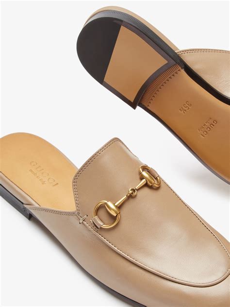 gucci tan mules|gucci mules copy.